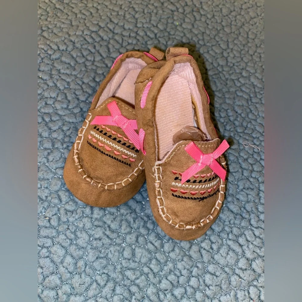 Weixinbury toddler girls slip on  loafers/moccasins